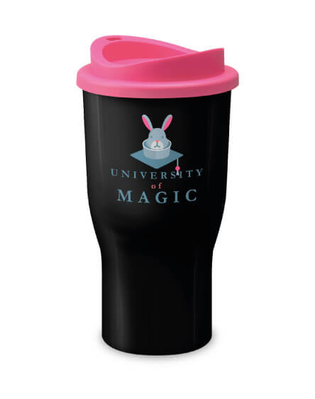 Universal Challenger Tumbler Black and Pink