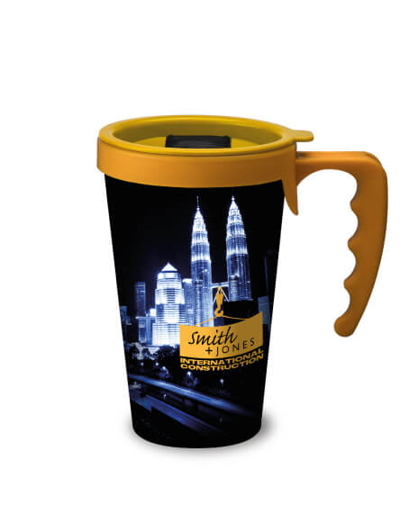 universal mugs full colour printed and branded reusable coffee mugs