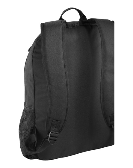 branded benton 15" laptop backpack with headphone port