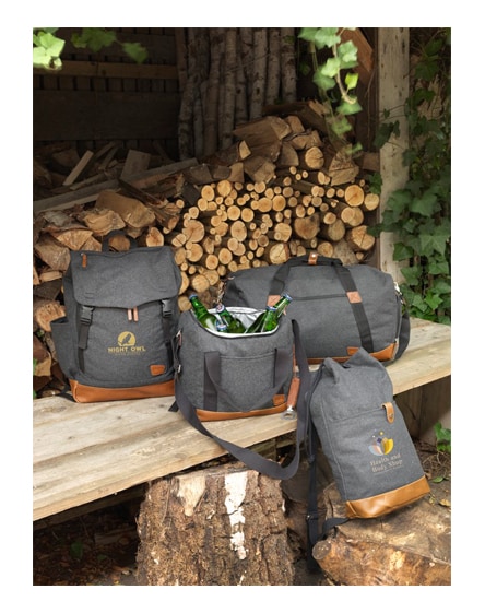 branded campster drawstring backpack