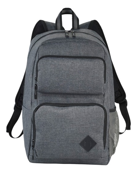 branded graphite deluxe 15.6" laptop backpack