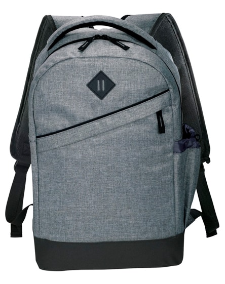 branded graphite-slim 15.6" laptop backpack