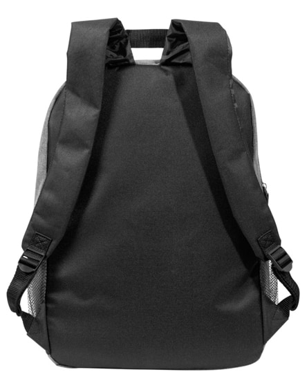 branded hoss 15.6" heathered laptop backpack