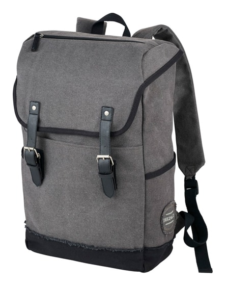branded hudson 15.6" laptop backpack