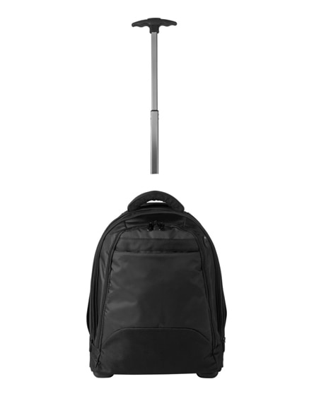 branded lyns 17" laptop trolley backpack