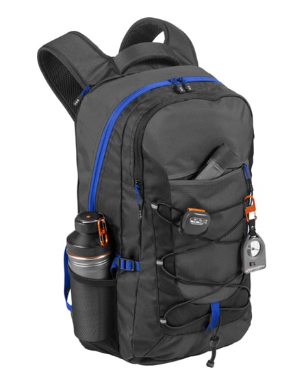 branded milton 15.4" outdoor laptop backpack