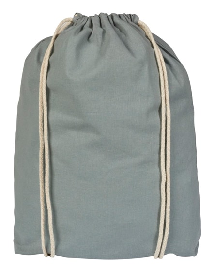 branded oregon 100 g/m¬≤ cotton drawstring backpack