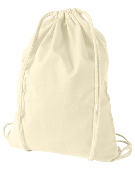 branded oregon 100 g/m¬≤ cotton drawstring backpack