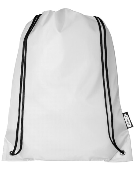 branded oriole rpet drawstring backpack