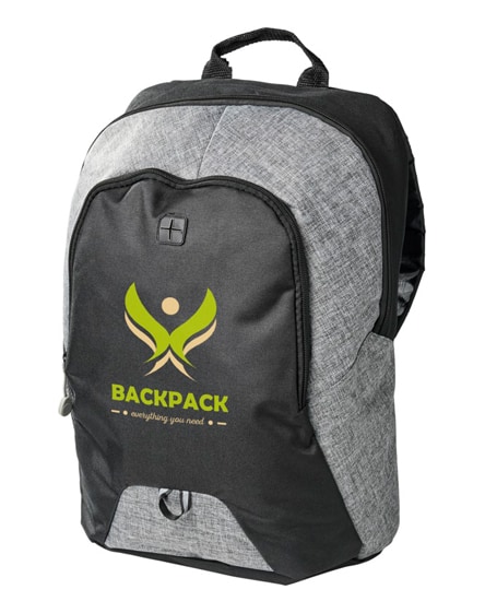 branded pier 15" laptop backpack