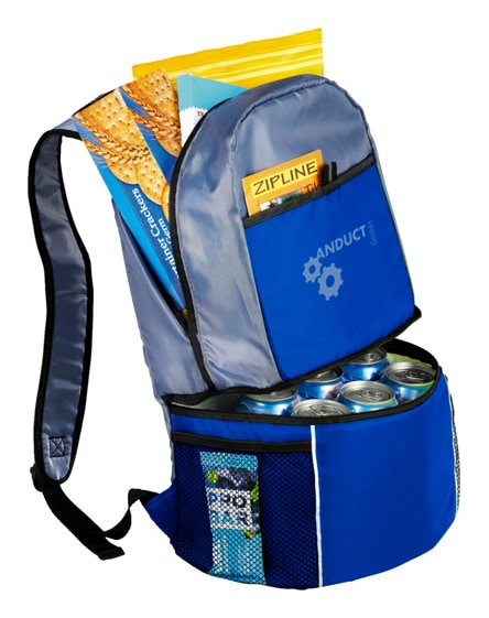 branded sea-isle insulated cooler backpack