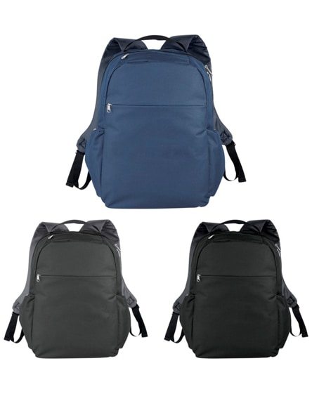 branded slim 15.6" laptop backpack