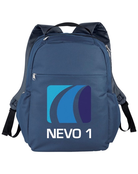 branded slim 15.6" laptop backpack