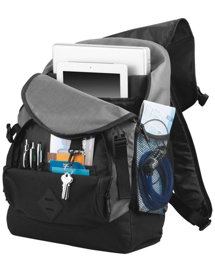 branded wellington 17" laptop backpack