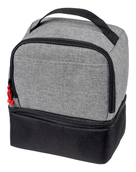branded dual cube lunch cooler bag