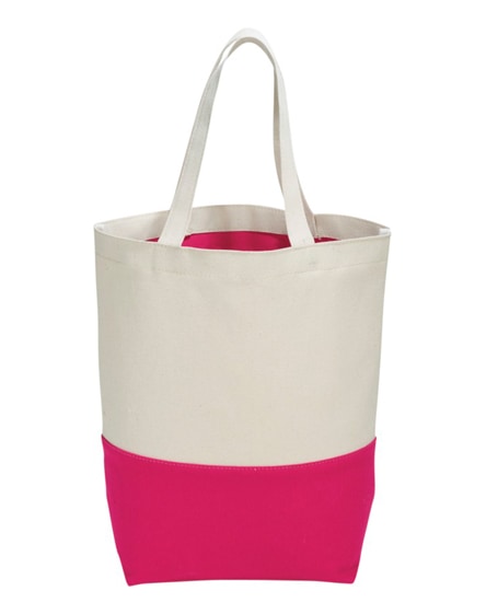 branded colour-pop 284 g/m¬≤ cotton tote bag
