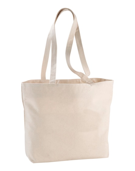 branded ningbo 340 g/m¬≤ zippered cotton tote bag