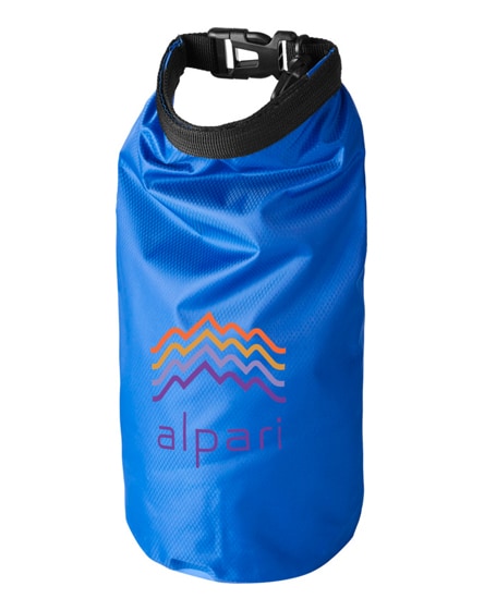 branded tourist 2 litre waterproof bag with phone pouch