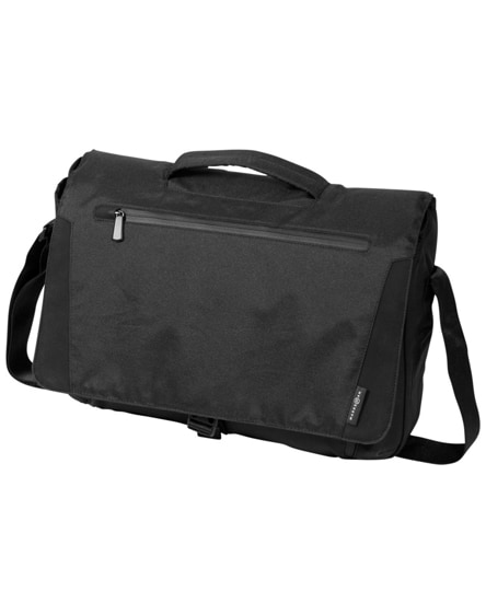 branded deluxe 15.6" laptop messenger bag