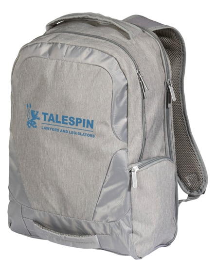 branded overland 17" tsa laptop backpack with usb port