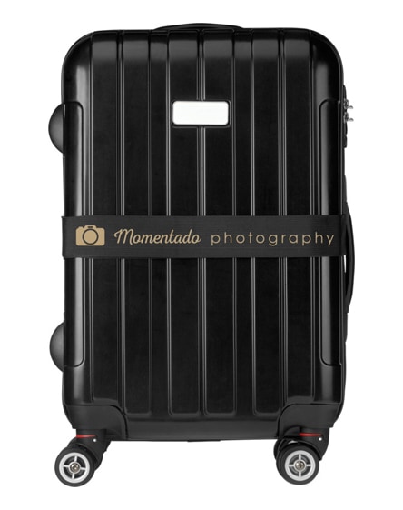 branded saul suitcase strap