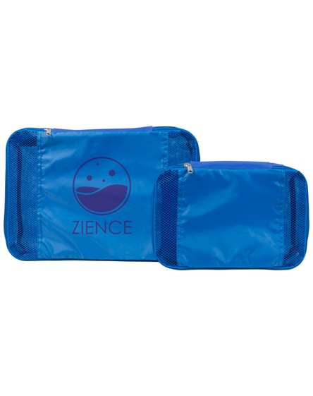 branded tray non-woven interior luggage packing cubes