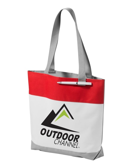 branded bloomington colour-block convention tote bag