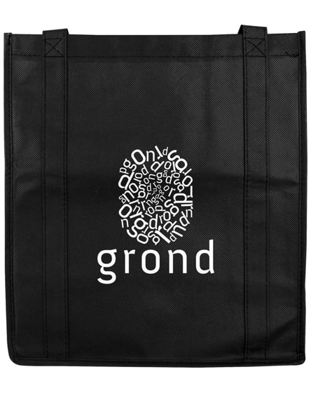 branded juno small bottom board non-woven tote bag