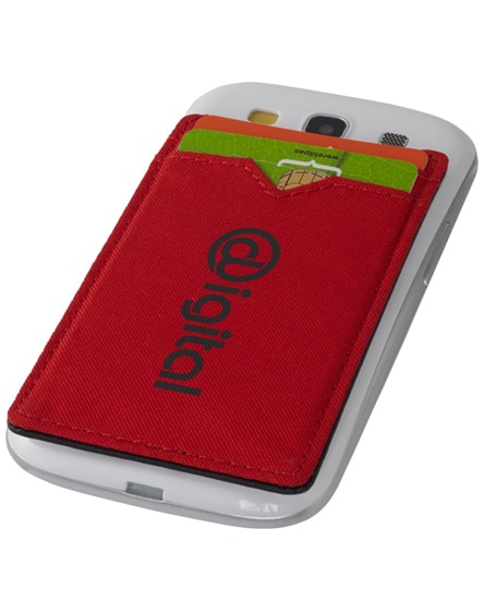 branded eye dual pocket rfid smartphone wallet