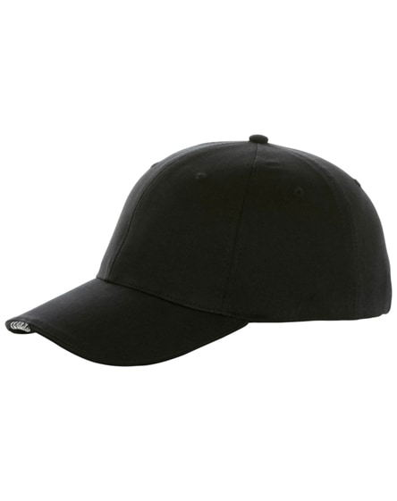 branded elena 6 panel cap with led light