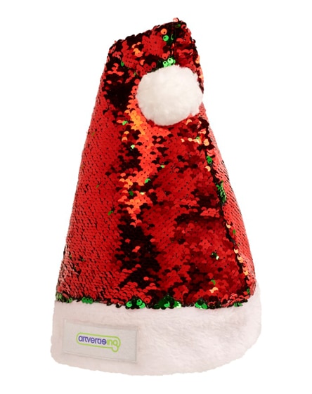 branded sequins christmas hat