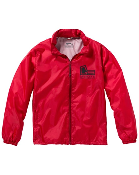 branded action jacket
