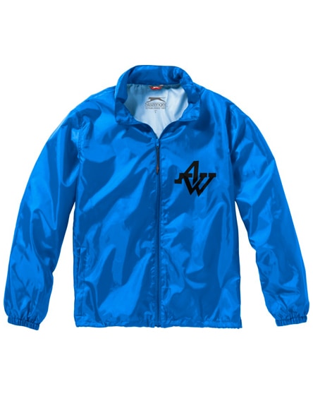 branded action jacket