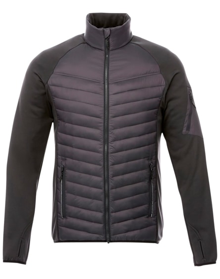 branded banff hybrid insulated jacket