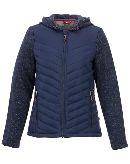 branded hutch women's hybrid insulated jacket