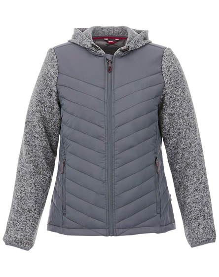 branded hutch women's hybrid insulated jacket