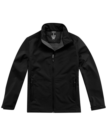 branded maxson softshell jacket