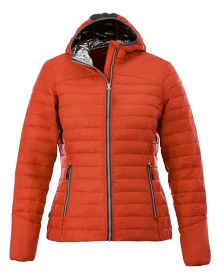 branded silverton women's insulated packable jacket