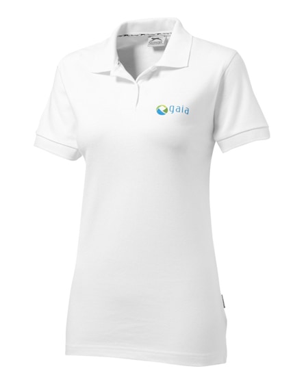 branded forehand short sleeve ladies polo
