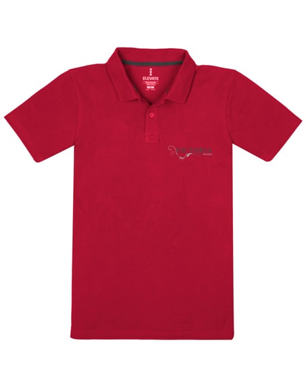branded primus short sleeve men's polo