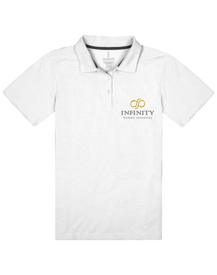 branded primus short sleeve women's polo
