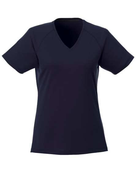 branded amery short sleeve women's cool fit v-neck shirt