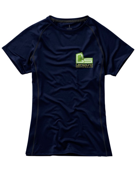 branded kingston short sleeve women's cool fit t-shirt