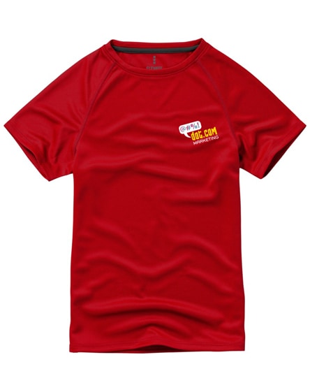 branded niagara short sleeve kids cool fit t-shirt