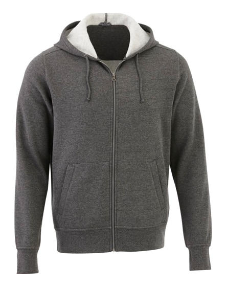 branded cypress unisex full zip hoodie