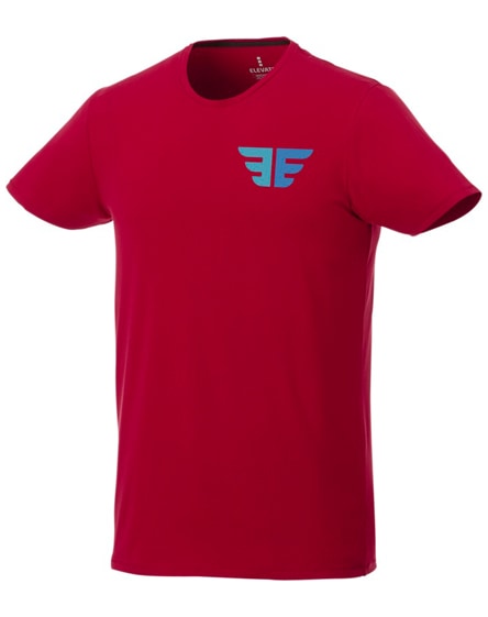 branded balfour short sleeve men's organic t-shirt