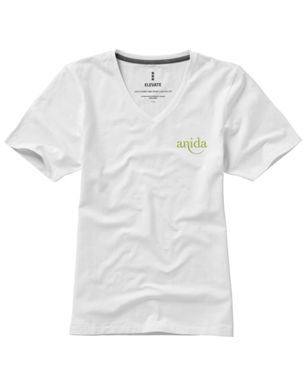 branded kawartha short sleeve women's organic t-shirt
