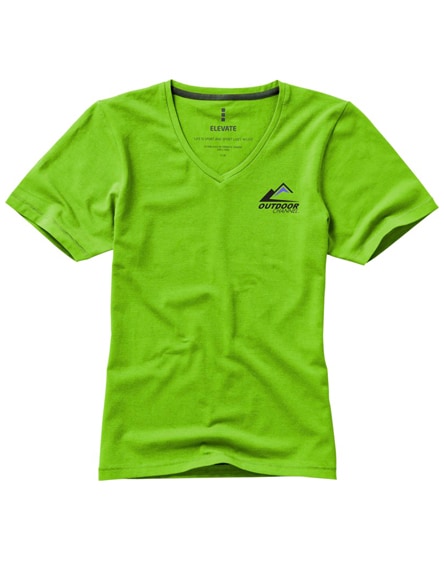 branded kawartha short sleeve women's organic t-shirt