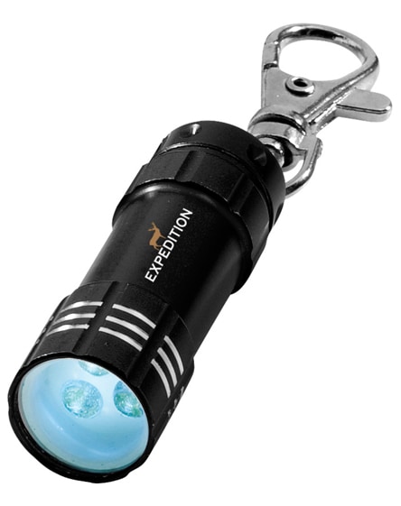 branded astro led keychain light