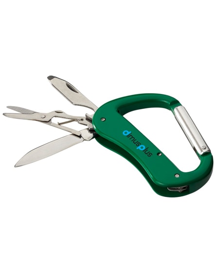 branded canyon 5-function carabiner knife